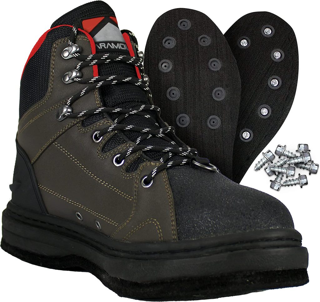 Paramount Outdoors - Deep Eddy Felt Wading Boots 1 | Best Rock Fishing Cleats | Land Based Anglers