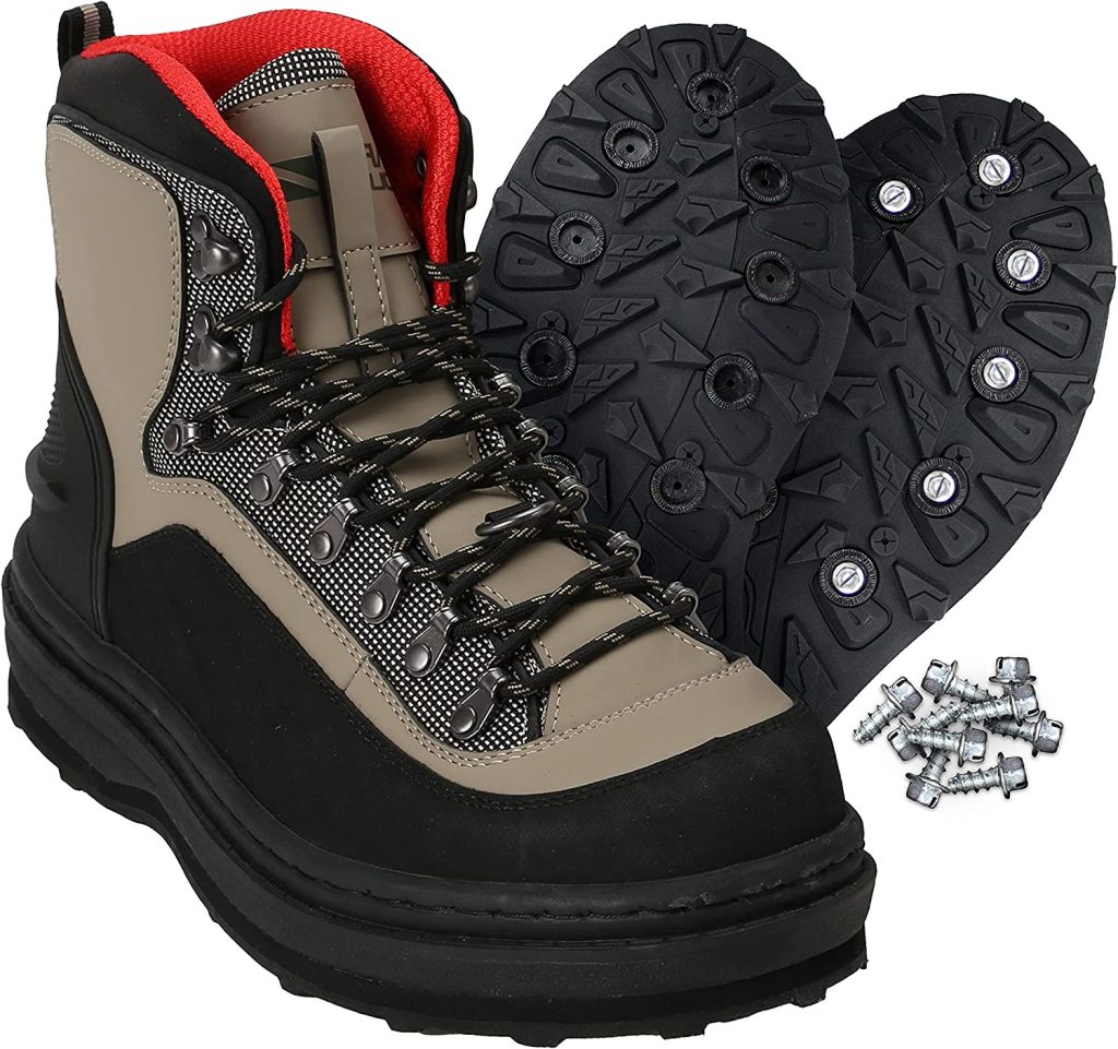 Paramount Outdoors - Slate™ Cleated wading boots 1 | Best Rock Fishing Cleats | Land Based Anglers