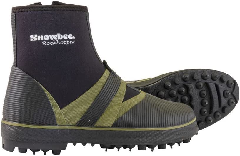 Snowbee - Men Rockhopper Spike Sole Wading Boots 1 | Best Rock Fishing Cleats | Land Based Anglers