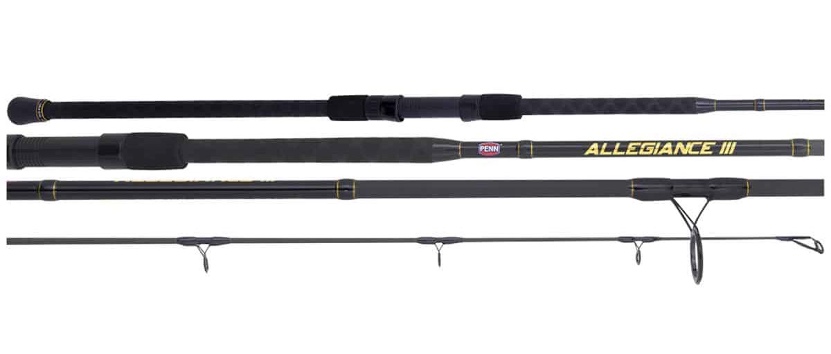 Best Beach Fishing Rod | Best Surf Rod | LandBasedAnglers.com | Allegiance 3