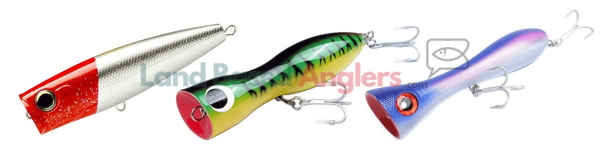 Popper Lures | LandBasedAnglers.com