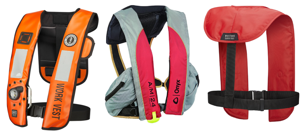 3 Life Jackets | Best Life Jackets | LandBasedAnglers.com