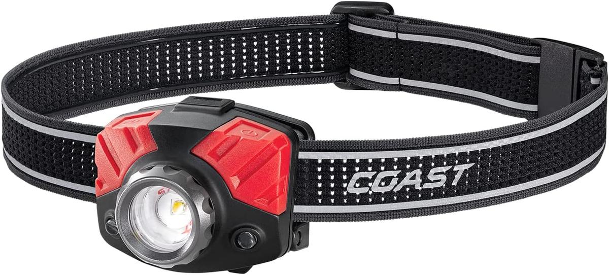 Coast FL75 435 Lumen Dual Color Focusing LED Headlamp | Best Fishing Headlamps | LandBasedAnglers.com