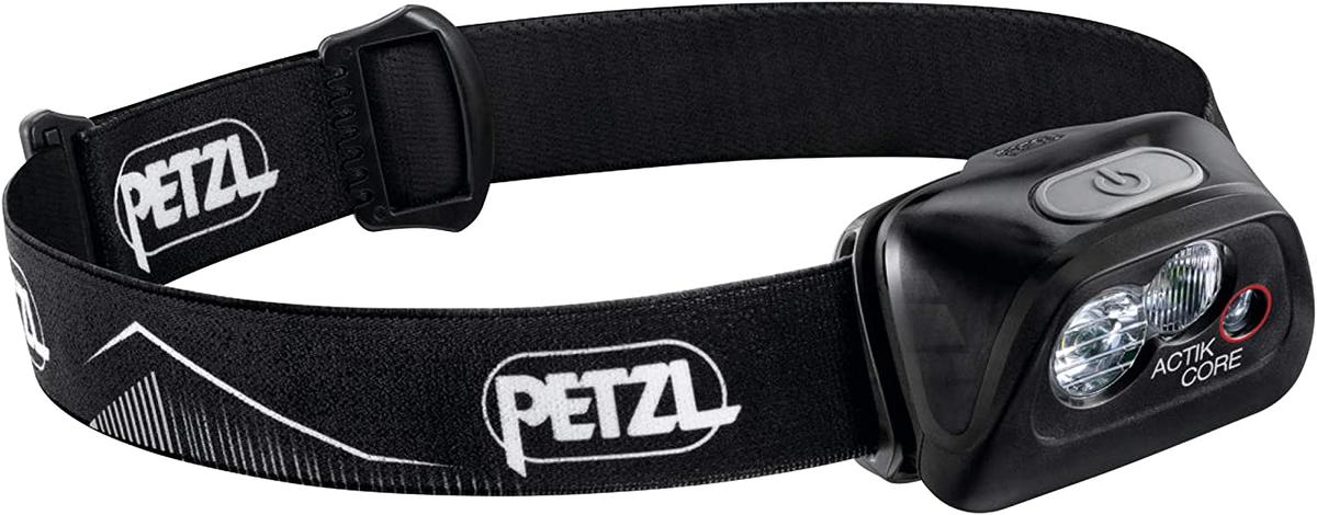 PETZL ACTIK Core 450 Lumens Headlamp | Best Fishing Headlamps | LandBasedAnglers.com