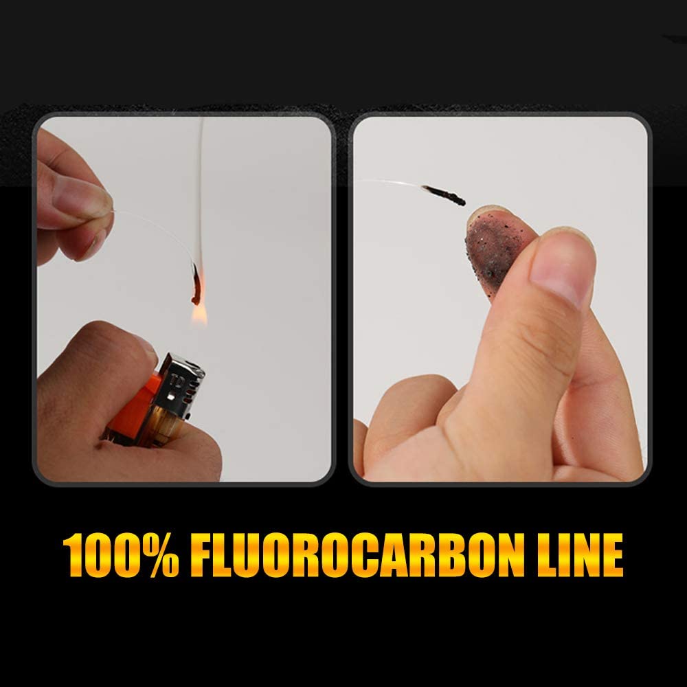 ANGRYFISH Fluorocarbon Fishing Line 2 - Best Fluorocarbon Fishing Line