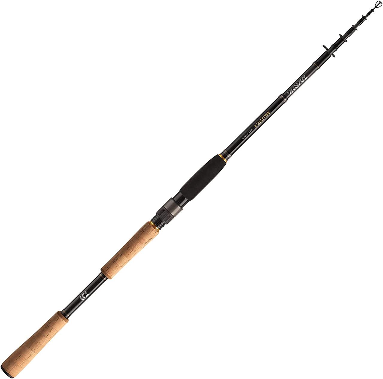 DAIWA 2021 Ballistic X Tele Spin, Telescopic Fishing Rod - Best Telescopic Fishing Rod