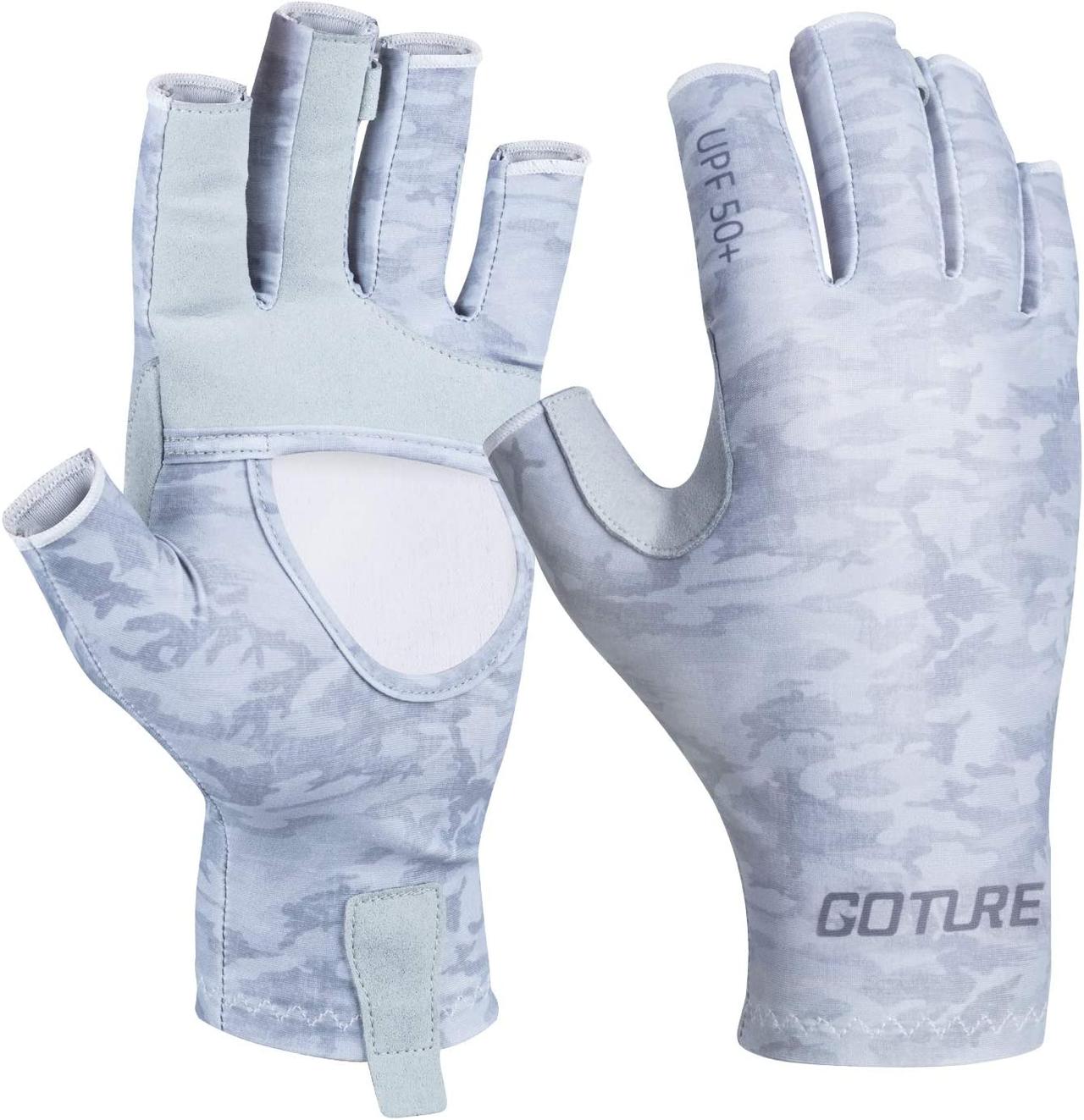 Goture UV Protection Fishing Gloves - Best Fishing Gloves - LandBasedAnglers.com