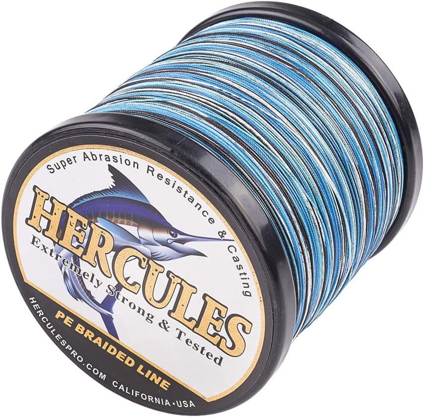 HERCULES Super Cast 8 Strands Braid - Best Braided Fishing Line