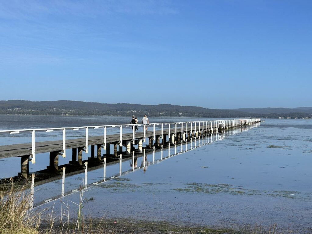 Long Jetty Wharf 2 - Best Fishing Spots Central Coast NSW - LandBasedAnglers.com