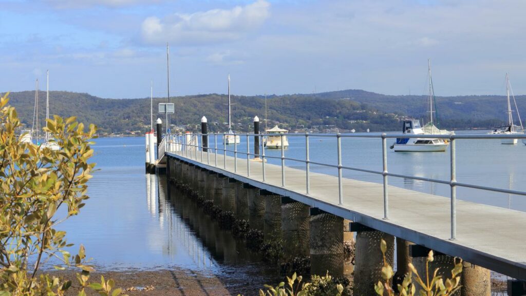 New Brighton Wharf Saratoga 3 - Best Fishing Spots Central Coast NSW - LandBasedAnglers.com