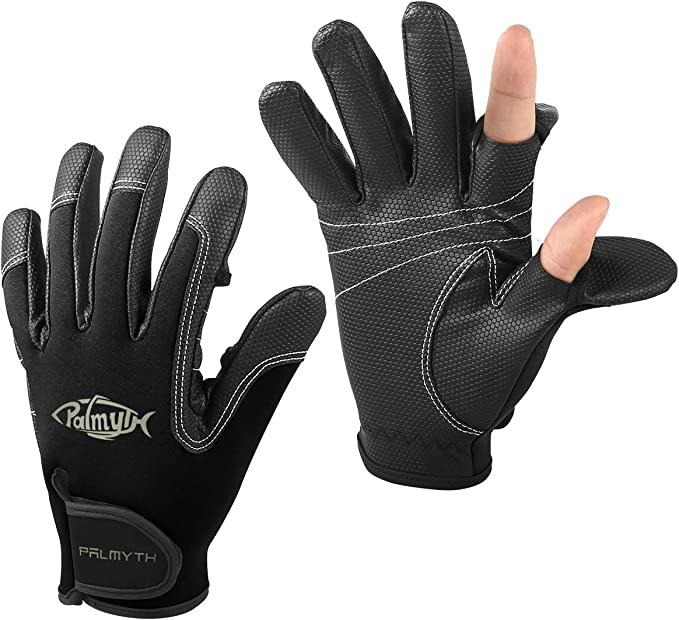 Palmyth Neoprene Fishing Gloves - Best Fishing Gloves - LandBasedAnglers.com