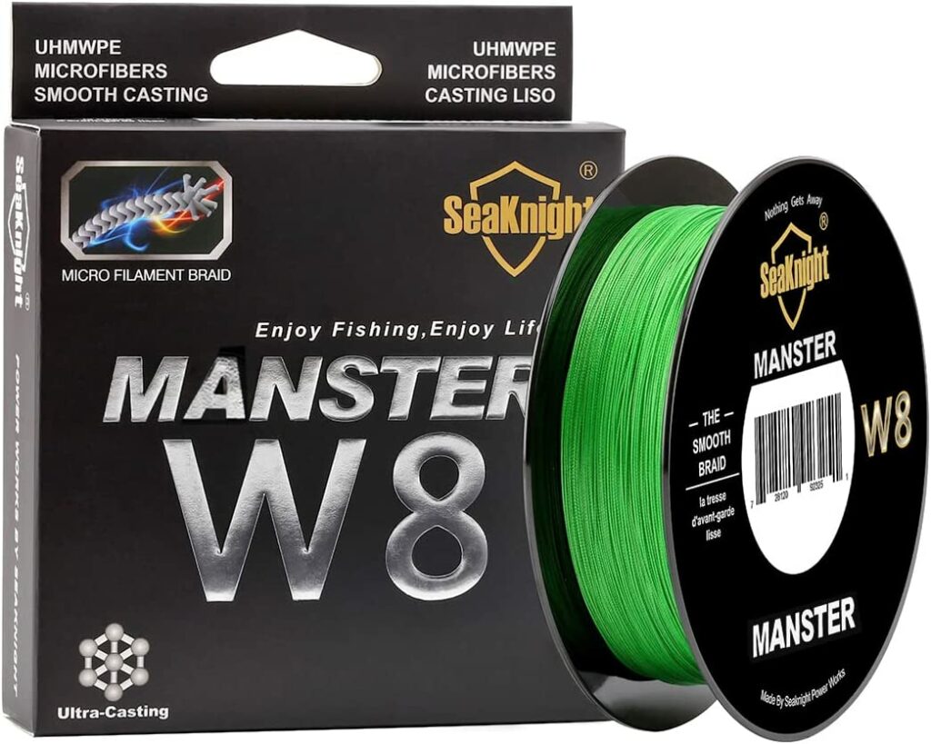 SeaKnight W8 8 Strands Braided Lines - Best Braided Fishing Line