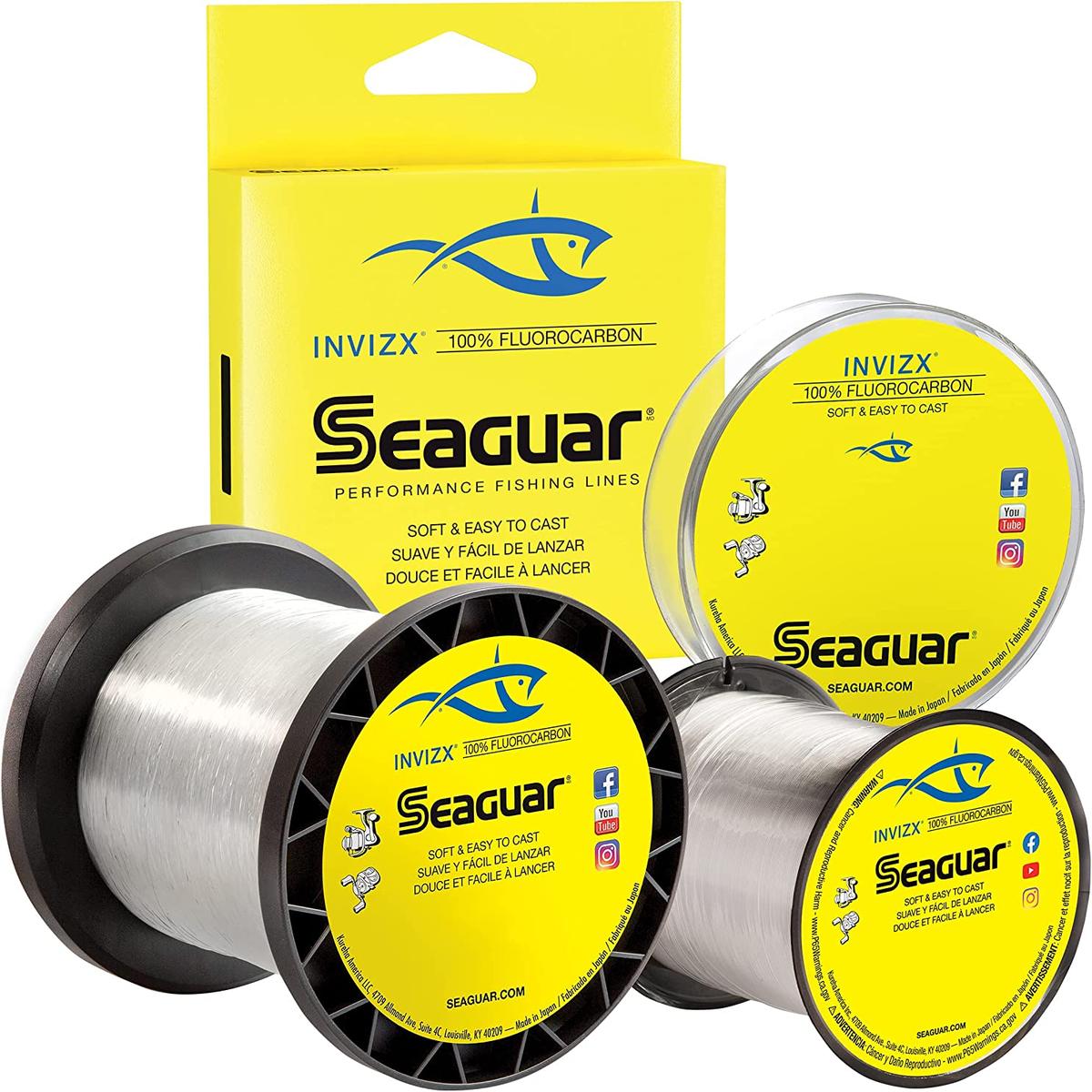 Seaguar InvizX Fluorocarbon - Best Fluorocarbon Fishing Line