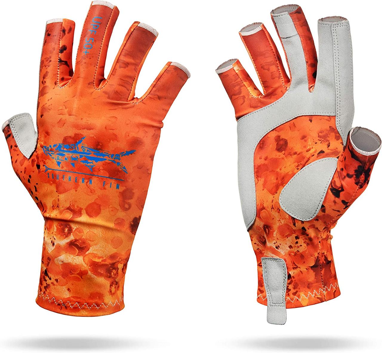 Southern Fin Apparel Kayak Fishing Gloves - Best Fishing Gloves - LandBasedAnglers.com