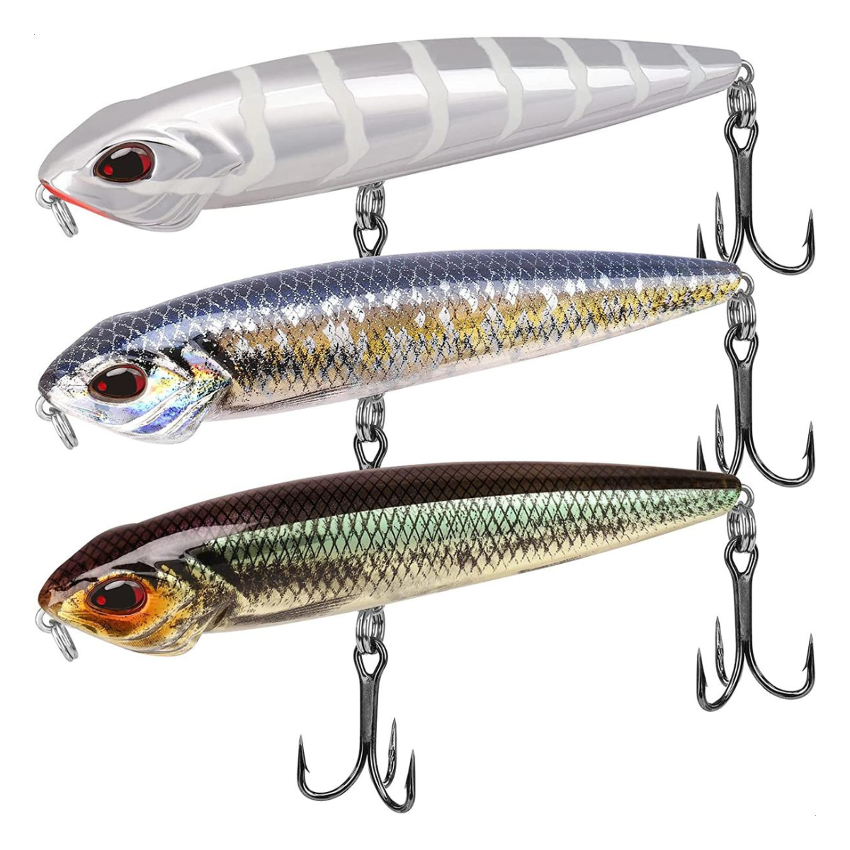 Truscend Rattling Topwater Lures - Yellowtail Kingfish Lures