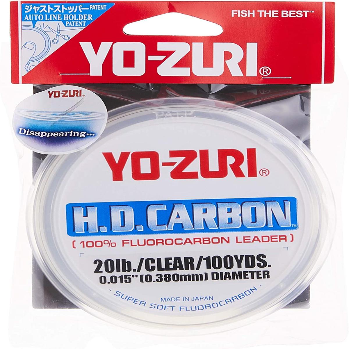 Yo-Zuri H.D. Carbon Fluorocarbon Leader Line 2 - Best Fluorocarbon Fishing Line